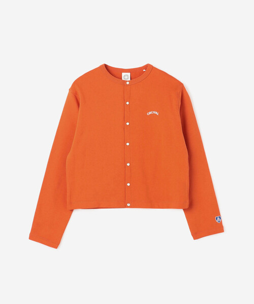 ORCIVAL W CREW NECK CARDIGAN SOLID 裏フリース OR-C0027 カーディガン キャメル レディース オーシバル/オーチバル【中古】5-1204T∞ ORCIVAL（カーディガン）のフリマアイテム一覧