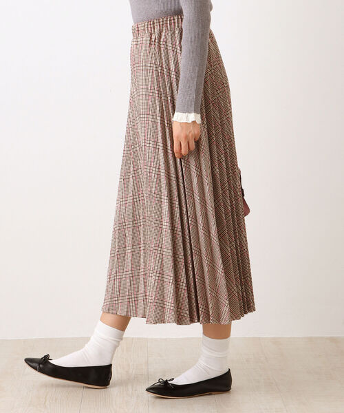 「Afternoon Tea」 プリーツスカート MEDIUM グリーン レディース_画像6