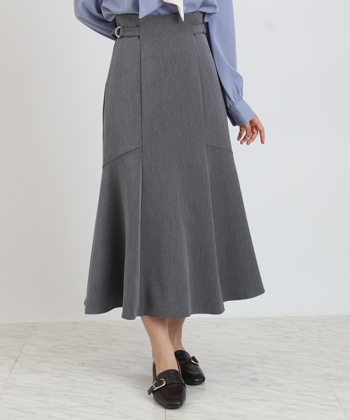 「ASTORIA ODIER」 ロングスカート SMALL ライトグレー レディース_画像2