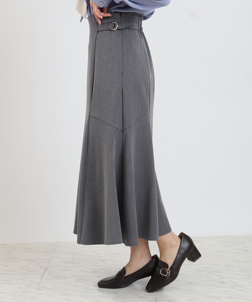 「ASTORIA ODIER」 ロングスカート SMALL ライトグレー レディース_画像3