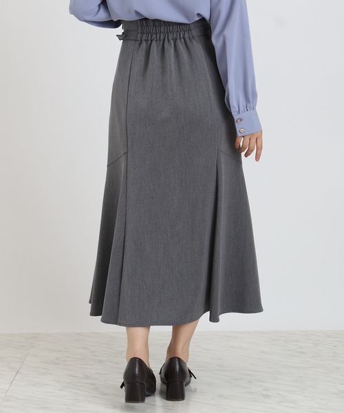 「ASTORIA ODIER」 ロングスカート SMALL ライトグレー レディース_画像4