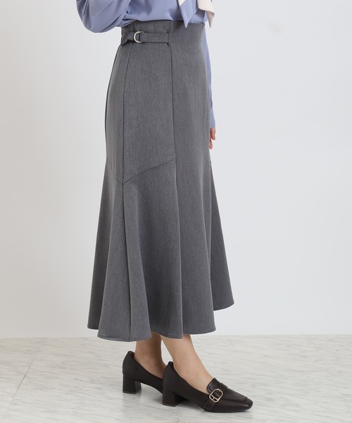 「ASTORIA ODIER」 ロングスカート SMALL ライトグレー レディース_画像5