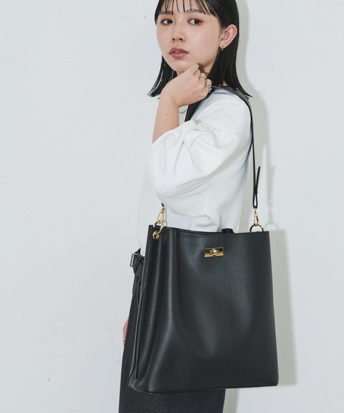 「Aunt Marie's」 2WAYバッグ FREE ベージュ レディース_画像8