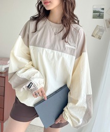 「Java」 長袖ブラウス X-LARGE オフホワイト レディースの画像9