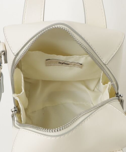 「mystic」 2WAYバッグ - ベージュ レディース_画像4