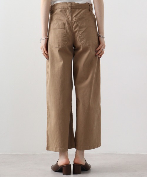 「atONE」 パンツ LL ベージュ レディース_画像8