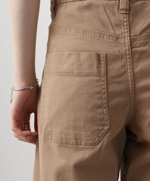 「atONE」 パンツ LL ベージュ レディース_画像9