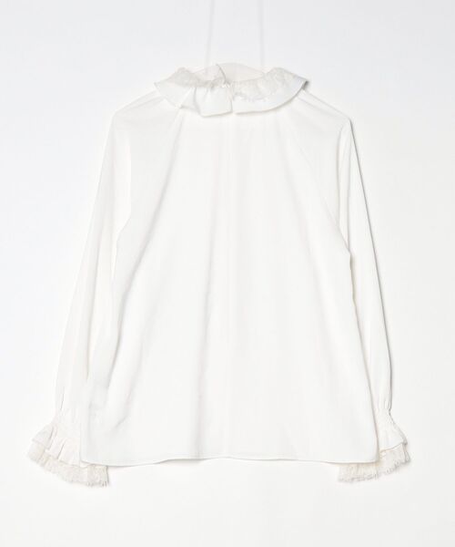 「La TOTALITE」 長袖ブラウス - ホワイト レディース_画像2