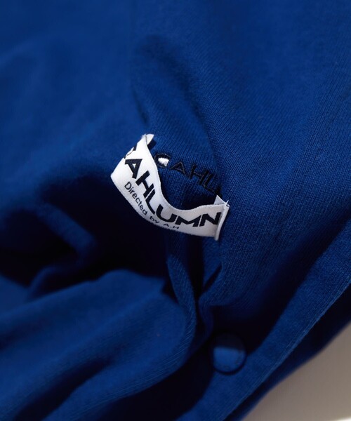「CAHLUMN」 スウェットパンツ - ネイビー メンズ_画像2