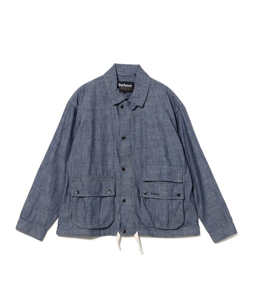 ブルゾン アウター Barbour / Heritage+ MODIFIED WESTOE シャンブレー ジャケット メンズの画像