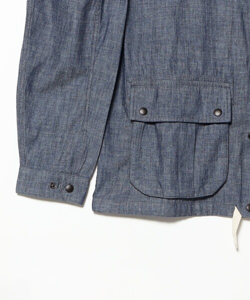 ブルゾン アウター Barbour / Heritage+ MODIFIED WESTOE シャンブレー ジャケット メンズの画像