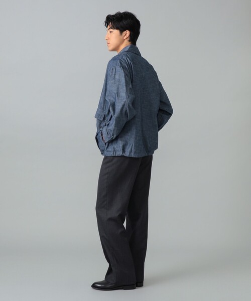 ブルゾン アウター Barbour / Heritage+ MODIFIED WESTOE シャンブレー ジャケット メンズの画像