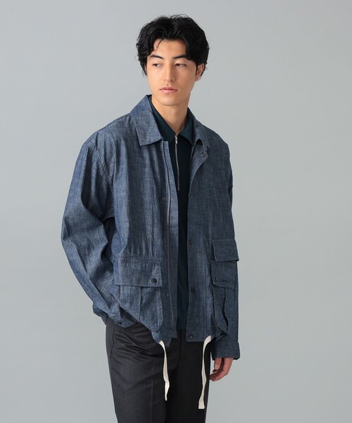 ブルゾン アウター Barbour / Heritage+ MODIFIED WESTOE シャンブレー ジャケット メンズの画像