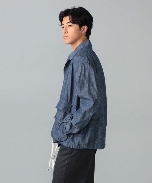 ブルゾン アウター Barbour / Heritage+ MODIFIED WESTOE シャンブレー ジャケット メンズの画像