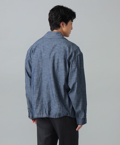 ブルゾン アウター Barbour / Heritage+ MODIFIED WESTOE シャンブレー ジャケット メンズの画像