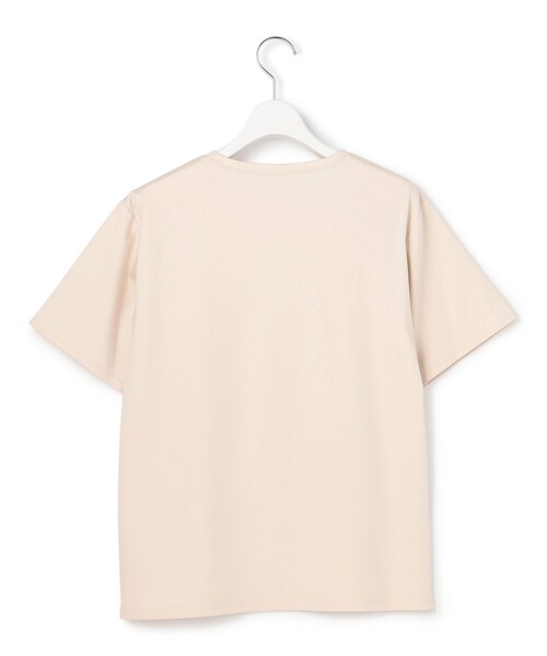 tシャツ シアーエンブロイダリー キャミソール コンビ Tシャツ レディースの画像