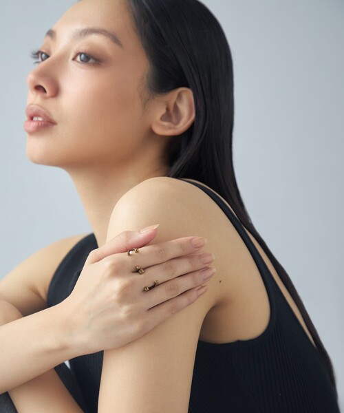 Jouete（ジュエッテ） 指輪 リング 「モーラ」 セットリング パール