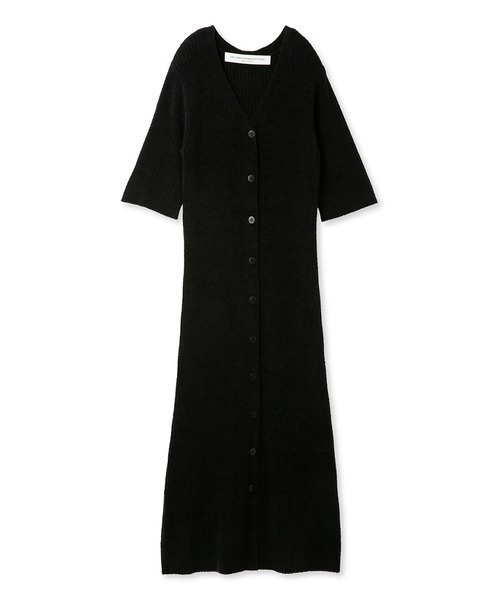 「gelato pique」 ニットカーディガン「joel robuchonコラボ」 ONE SIZE ブラック レディース_画像4