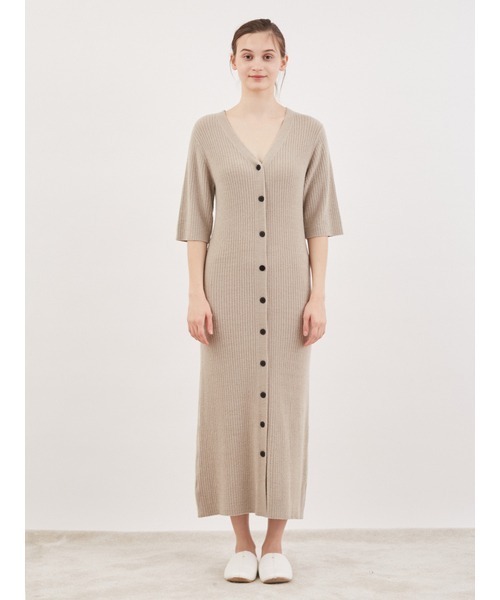 「gelato pique」 ニットカーディガン「joel robuchonコラボ」 ONE SIZE ブラック レディース_画像8