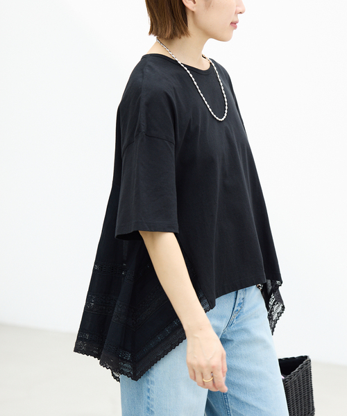 tシャツ AAYUSHI/アユーシ バックスカーフハーフスリーブトップス SGN08110 レディースの画像
