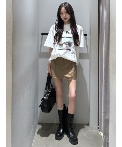 SLY（スライ） スラックス パンツ SKIRT LIKE S/PT スカートライク