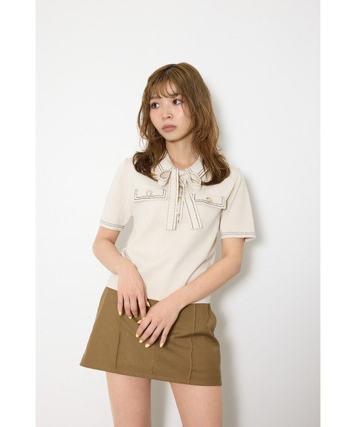 SLY（スライ） スラックス パンツ SKIRT LIKE S/PT スカートライク