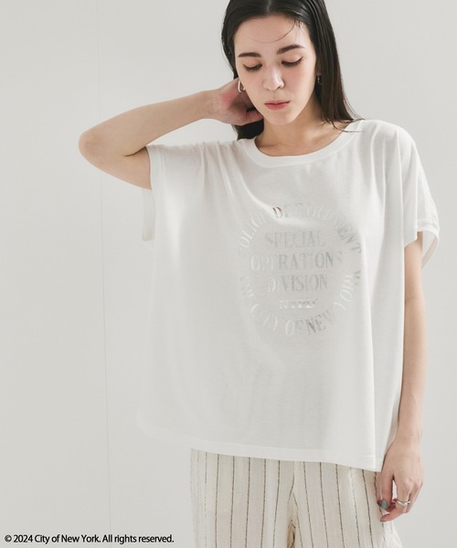 「GOOD ROCK SPEED」 半袖Tシャツ FREE ゴールド レディース_画像4