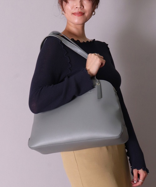 「Legato Largo」 トートバッグ ONE SIZE グレイッシュベージュ レディース_画像6