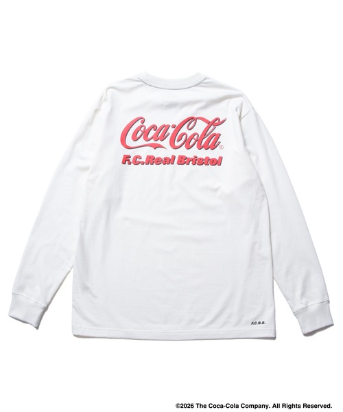FCRB Coca-Cola AUTHENTIC L/S TEE L シャツ F.C.Real Bristol（エフシーレアルブリストル） tシャツ Coca-Cola