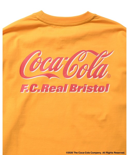 F.C.Real Bristol（エフシーレアルブリストル） tシャツ Coca-Cola