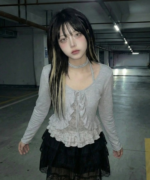「.KOM」 カーディガン FREE ベージュ レディース_画像7