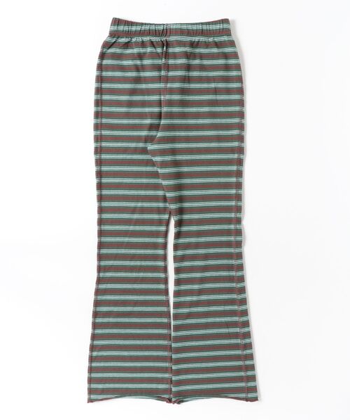 パンツ WALLA WALLA SPORT「ワラワラスポーツ」 - STRIPE FLARE PANT レディース メンズの画像
