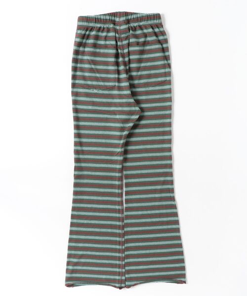 パンツ WALLA WALLA SPORT「ワラワラスポーツ」 - STRIPE FLARE PANT レディース メンズの画像