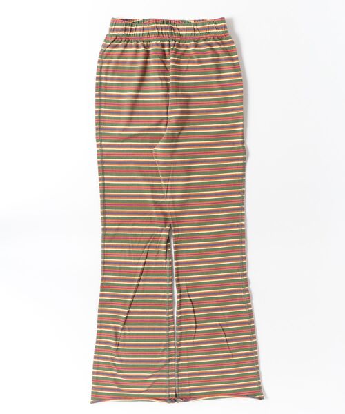 パンツ WALLA WALLA SPORT「ワラワラスポーツ」 - STRIPE FLARE PANT レディース メンズの画像