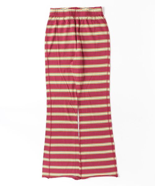 パンツ WALLA WALLA SPORT「ワラワラスポーツ」 - STRIPE FLARE PANT レディース メンズの画像