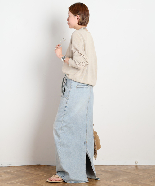 low classic デニムスカート LOW CLASSIC（ロウクラシック） デニムスカート 「LOW CLASSIC/ロウ