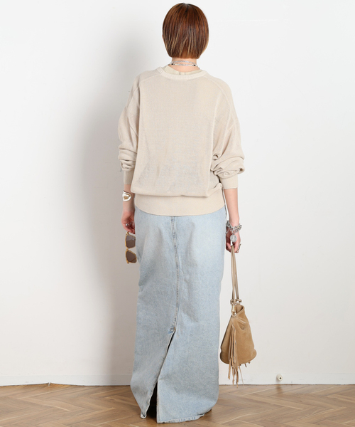 LOW CLASSIC（ロウクラシック） デニムスカート 「LOW CLASSIC/ロウ