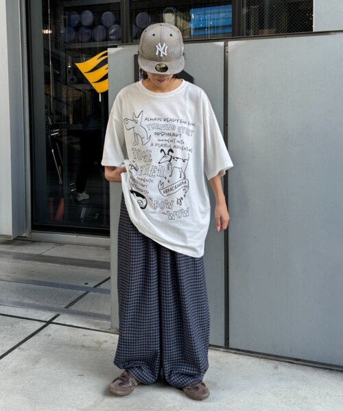 イオグラフィック　a. イージーパンツ　ユニセックスXS CIAOPANIC TYPY（チャオパニックティピー） パンツ 「UNISEX」チェック