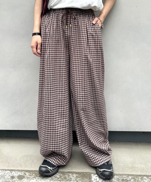 CIAOPANIC TYPY（チャオパニックティピー） パンツ 「UNISEX」チェック