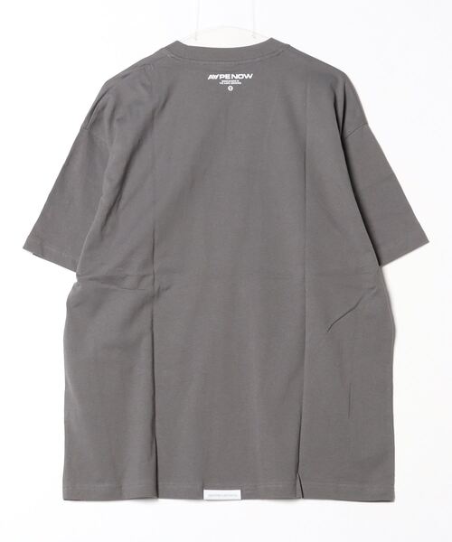 「AAPE BY A BATHING APE」 半袖Tシャツ LARGE ライトベージュ メンズ_画像4