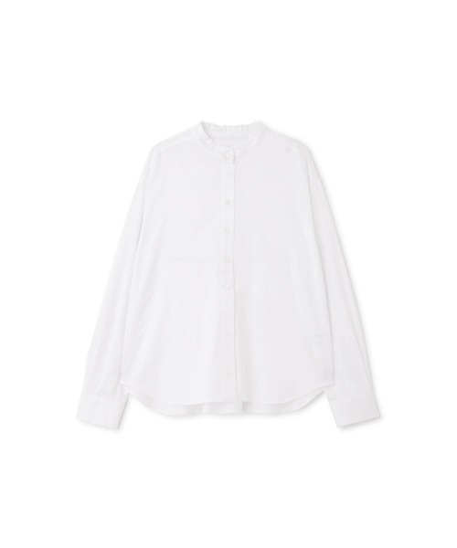 「human woman」 長袖ブラウス SMALL ホワイト レディース_画像2