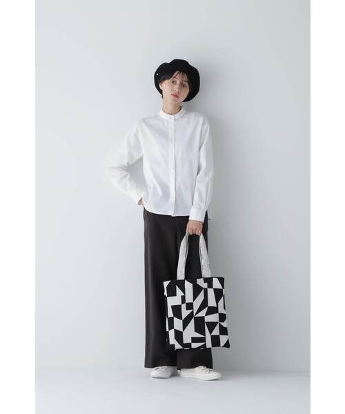 「human woman」 長袖ブラウス SMALL ホワイト レディース_画像3