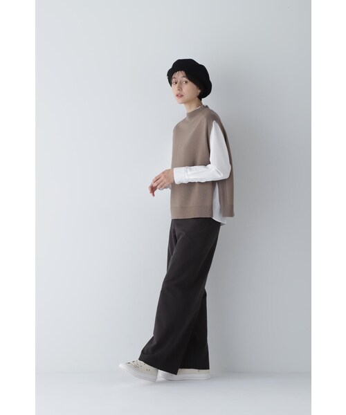 「human woman」 長袖ブラウス SMALL ホワイト レディース_画像4