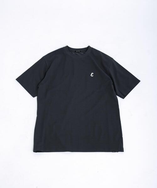 EKAL（エカル） tシャツ 「UR TECH ひやサラクール」ロゴワッペンT