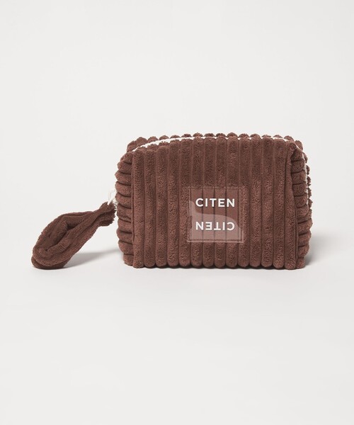 CITEN（シテン） ポーチ 「CITEN」コーデュロイポーチ レディース