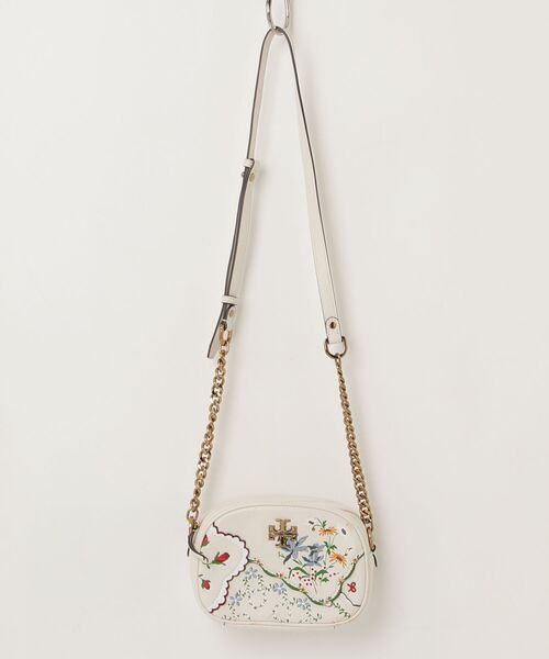 TORY BURCH（トリーバーチ） キラ ミックス フローラル カメラバッグ