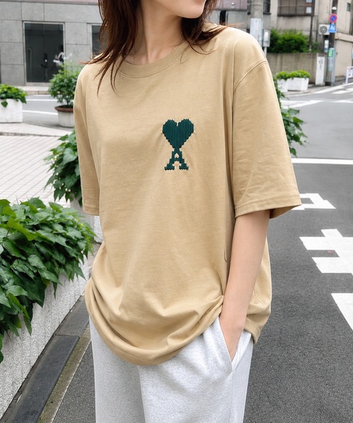 AMI Alexandre Mattiussi tシャツ 半袖 「AMI PARIS」アミ パリス