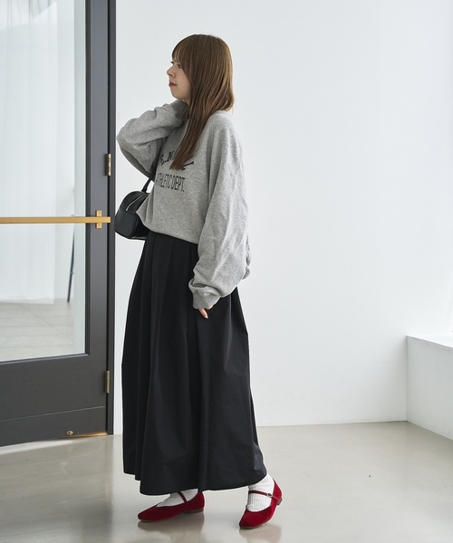 「LE TALON」 フラットパンプス 22cm ブラック×ブラック レディース_画像4