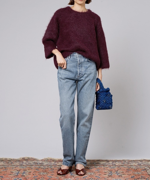 「IENA LA BOUCLE」 「AGOLDE」デニムパンツ 25 ブルー系その他 レディース_画像2