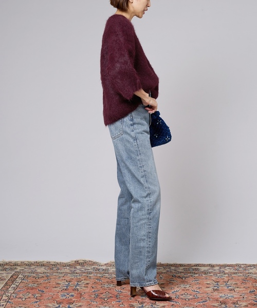 「IENA LA BOUCLE」 「AGOLDE」デニムパンツ 25 ブルー系その他 レディース_画像8
